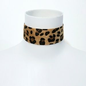 Cheetah Wide Choker
